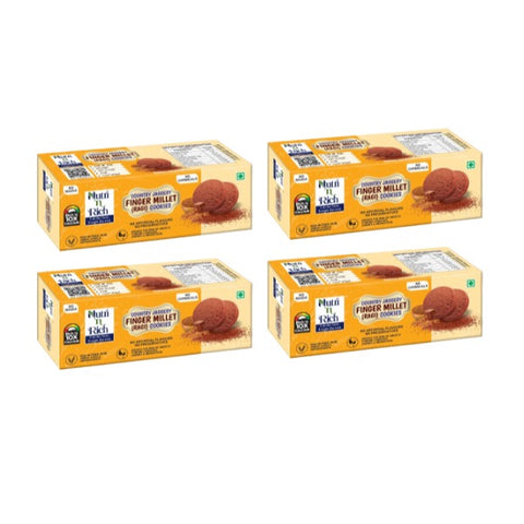 Millet Cookie Combo - 4 Pack (2x100g Multi Millet + 2x100g Ragi)