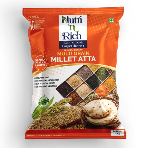 Multi Grain Millet Atta 1Kg