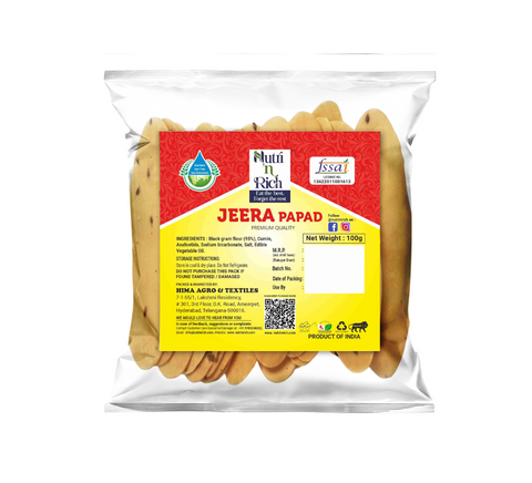 Jeera Papad